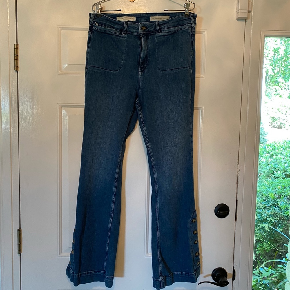 *sold*Pilcro high-rise bootcut jeans!